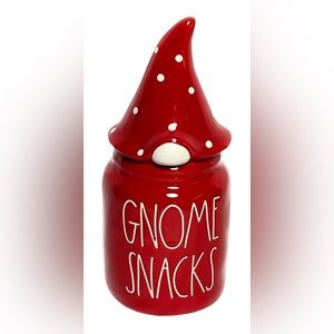 Rae Dunn Gnome Snacks Canister